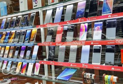 قیمت انواع تلفن همراه در بازار امروز هشتم آبانماه